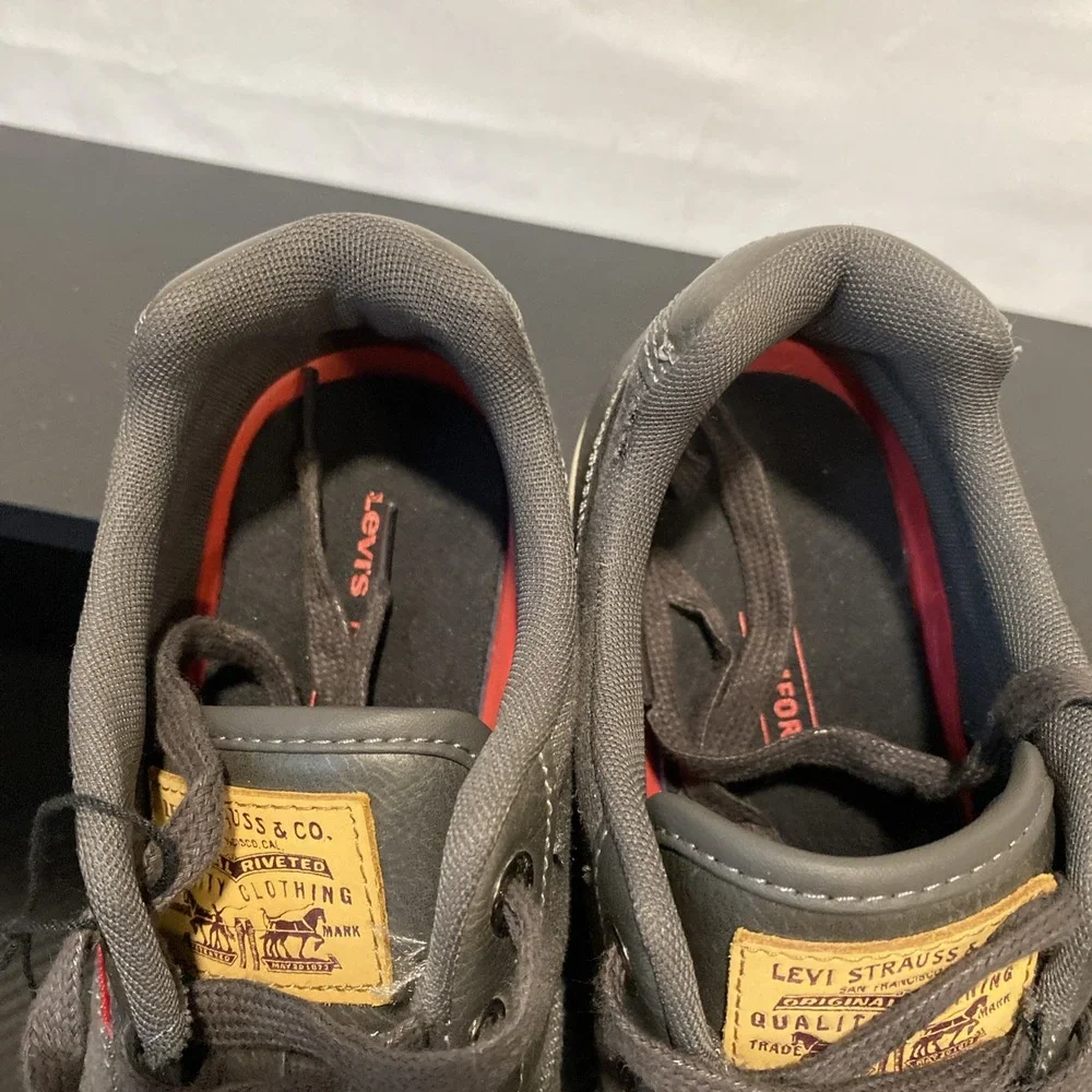 Levi's Oscar 2 Waxed‎ UL NB Charcoal Men's Size 8